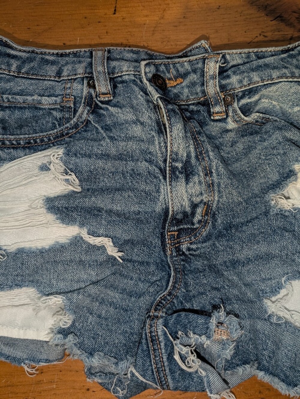 American Eagle Blue Denim Women's Shorts